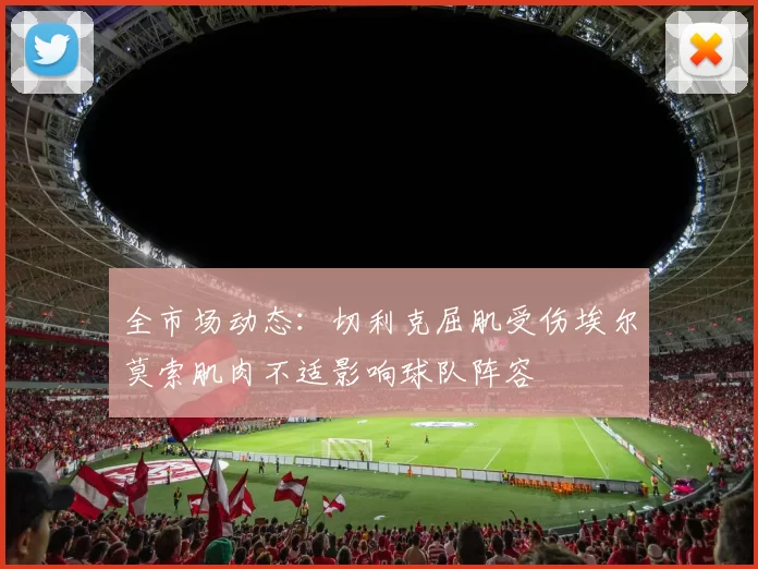 全市场动态：切利克屈肌受伤埃尔莫索肌肉不适影响球队阵容